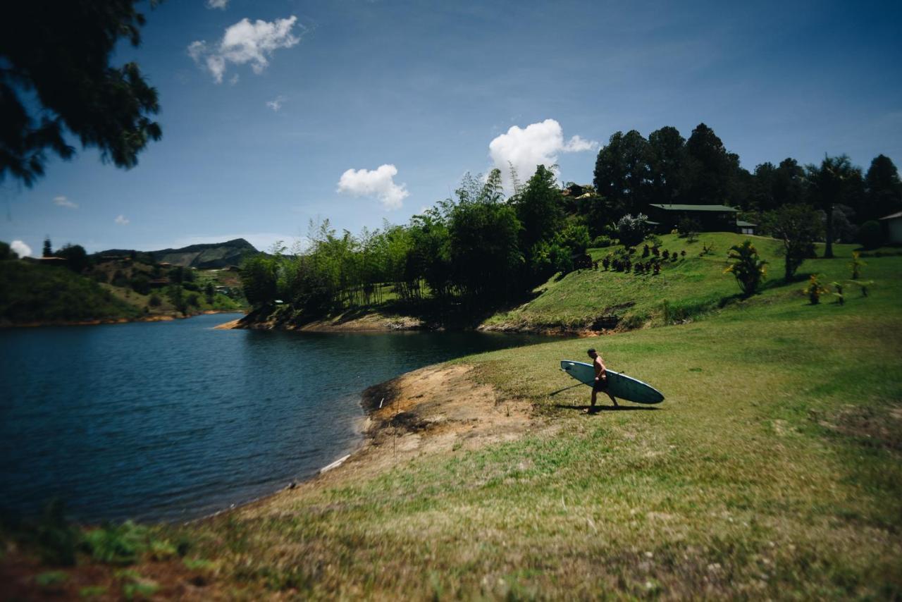 Happy Buddha Hostel & Lodge Guatapé Exteriér fotografie