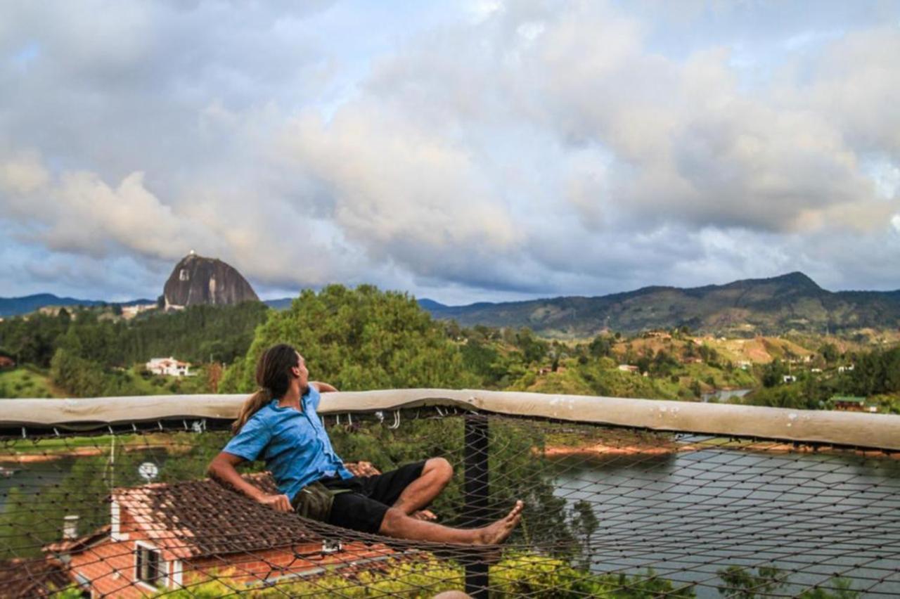 Happy Buddha Hostel & Lodge Guatapé Exteriér fotografie